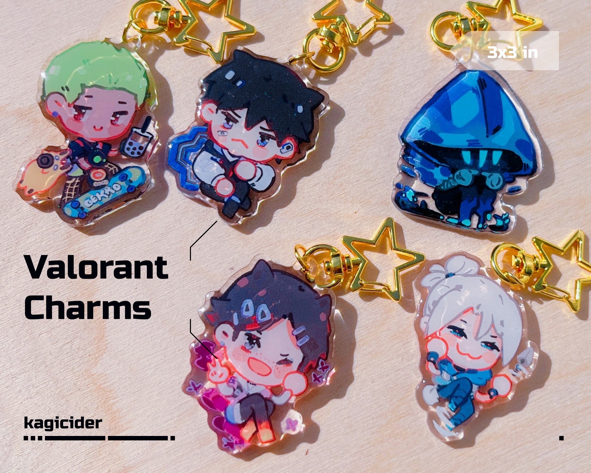Valorant Keychains