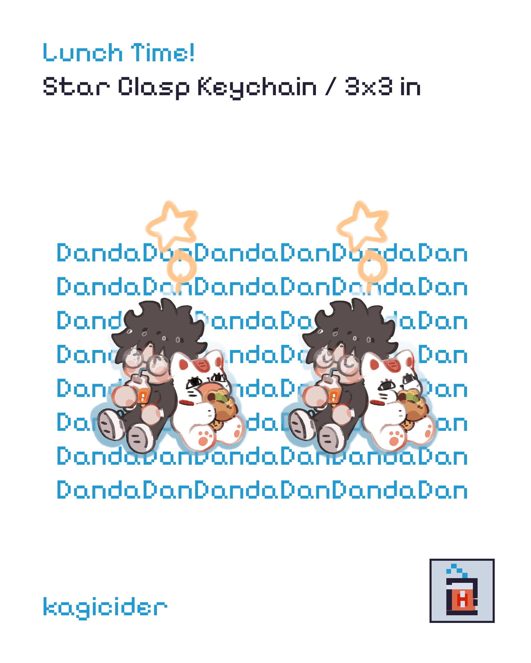 Dandadan Juice Keychain