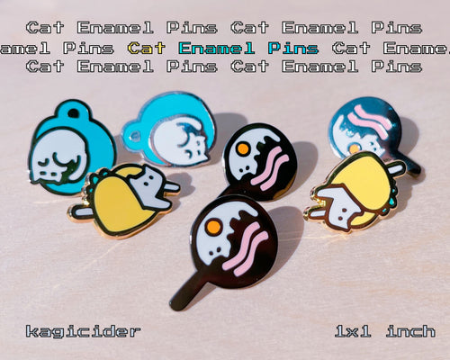 Cat Enamel Pins